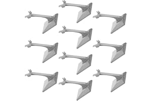 Homoyoyo 10pcs Plastic Aircraft Model Stand Rc Airplane Holder for Model Plane Exhibition Secure Display