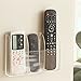 VANCORE Remote Control Holder - Acrylic Wall Mount Media Organizer Box, 3 Compartments