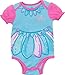 Sesame Street Abby Cadabby Baby Girls' Costume Bodysuit Hat, Blue Pink (6-9 Months)