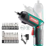 Cordless Screwdriver 6 N.m, HYCHIKA 4V 2000mAh