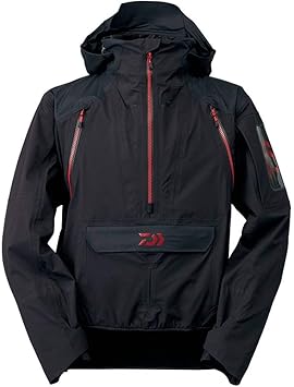 Amazon ダイワ Daiwa レインウェア レインマックス スモックトップ ブラック L Dr 23009j ダイワ Daiwa フィッシングジャケット