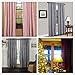 LGHSPOM Buffalo Plaid Curtains Black and White Curtains Buffalo Check Curtains Buffalo Plaid Decor for Christmas, Thanksgiving Farmhouse Curtains for Living Room, 53x84inch Pack of 2