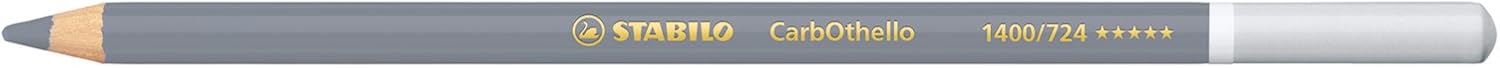 Chalk-Pastel Pencil - STABILO CarbOthello - Pack of 1 - Cold Grey 3