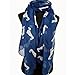 Fashion 9 Color Animal Dachshund Dog Print Scarf Pashmina Women Scarves (Blue)
