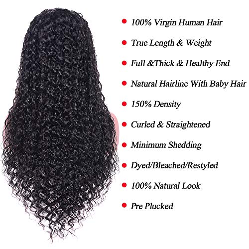 Glueless-Water-Wave-lace-Front-Wigs-with-Baby-Hair-Pre-Plucked-100-Unprocessed-Brazilian-Water-Wave-Lace-Front-Wigs-Human-Hair-150-Density-Full-End-Curly-Lace-Wigs-Natural-Color-for-Black-Women