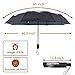 Lejorain Automatic Middle Finger Umbrella Lightweight Travel Rain Umbrella - Funny Creative Christmas Gifts for Men Women
