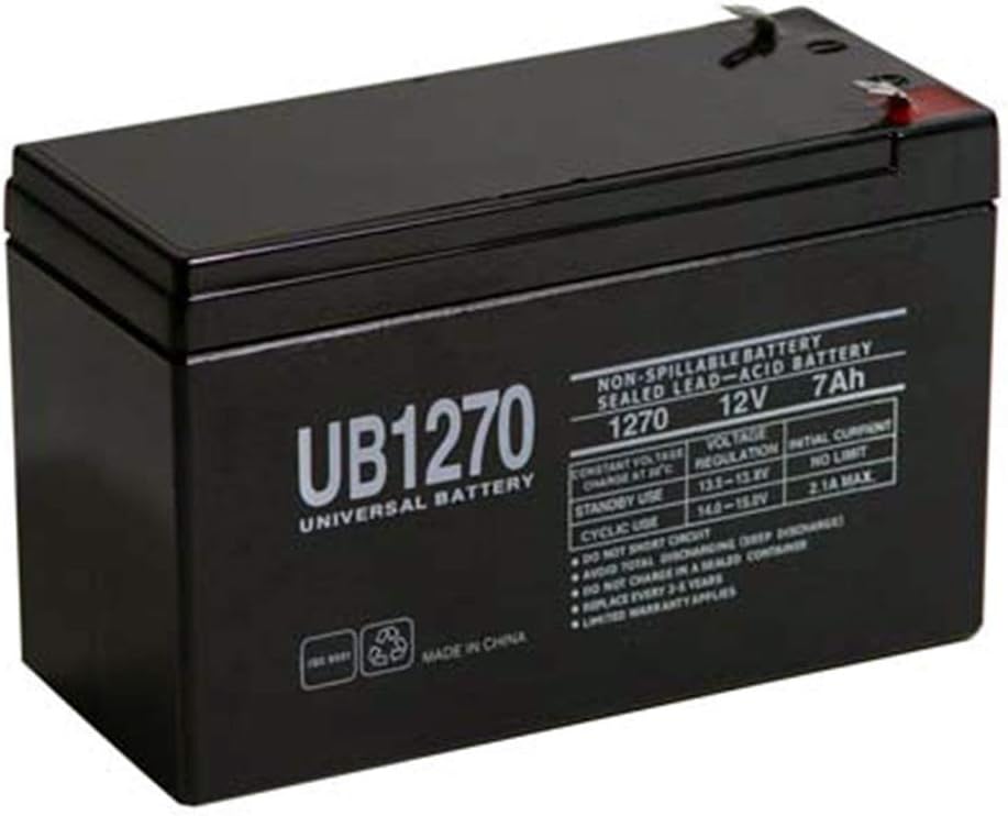 Universal Power Group 12V 7AH SLA Replacement Battery for Ultra Tech IM-1270 Alarm