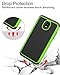 Asmart Galaxy J7 2018 Case,Galaxy J7 Refine Case,Galaxy J7 Star Case,Galaxy J7 Crown Case,Galaxy J7 V 2nd Gen Case,J7 Aura Case, Defender Cover Protective Phone Case for Samsung Galaxy J7V 2018,Green