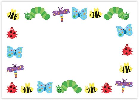 Amazon Com Hygloss Products Bugs Self Adhesive Kids Name s 3 5 X 2 5 Inch 36 Pack Arts Crafts Sewing
