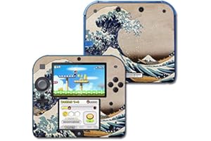 MightySkins Skin Compatible with Nintendo 2DS - Great Wave of Kanagawa | Protective, Durable, and Unique Vinyl Decal wrap Cov
