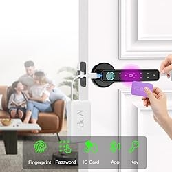 Smart Door Knob & Handle-Fingerprint Door
