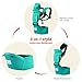 BabySteps Ergonomic Baby Carrier with Hip Seat for All Seasons, 6 Comfortable & Safe Positions for Infant & Toddlers, 47.2'' Maximum Adjustable Waistband Maximum, Perfect for Alone Nursing and Hiking