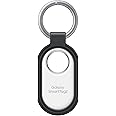 SAMSUNG Galaxy SmartTag2 Rugged Case, GPS Tracker Holder, Tracking Device Protective Cover with Key Ring, Non-Slip Pattern on Side, Bumper Protection on Bottom, EF-RT560TBEGUS, Black