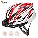JBM Adult Cycling Bike Helmet Specialized for Men Women Safety Protection CPSC Certified (18 Colors) Black / Red / Blue / Pink / Silver Adjustable Lightweight Helmet with Reflective Stripe and Remova