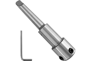 S&F STEAD & FAST Annular Cutter Arbor, Morse Taper MT2 to 3/4 Inch Weldon Shank, Annular Cutter Adapter Used on Drill Press for Annular Cutters