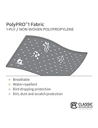 Cubierta Classic Accessories OverDrive Polypro 1 para auto biodiesel, para sedans