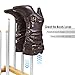 INNOKA 4 Pairs Boot Rack Organizer, Standing Wooden & Aluminum Storage Holder Hanger For Riding Boots, Rain Boots, Shoes - Easy to Assemble, Space-Saving, Keep Boots In Shape