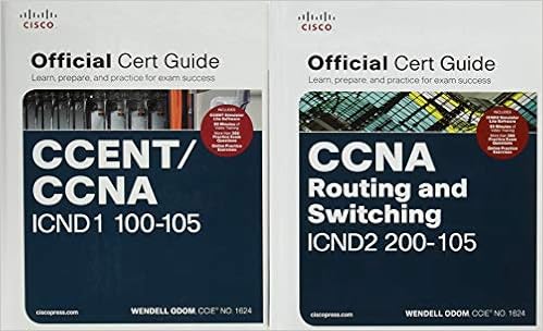 CCNA Routing and Switching 200-125 Official Cert Guide Library 1st Edition