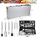 FYLINA BBQ Grilling Tool Set 21pcs Heavy Duty Stainless Steel Grill Utensils Tools with Aluminum Storage Case for Barbecue Perfect Christmas New Year BBQ Grill Party Gift for Men Women