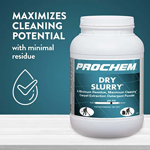 Prochem Dry Slurry Professional Cleaning Concentrate Detergent Powder for Carpet, 6 Lb photo 9