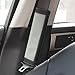 SEG Direct Black and Gray Seat Belt Pads Pack of 2