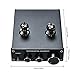 SENUCN-AUDIO Tube-T1 Preamplifier, 6J1 Vacuum Tube Amplifier Buffer Mini Hi-Fi Stereo Preamp with Treble & Bass Tone Control for Home Audio Player