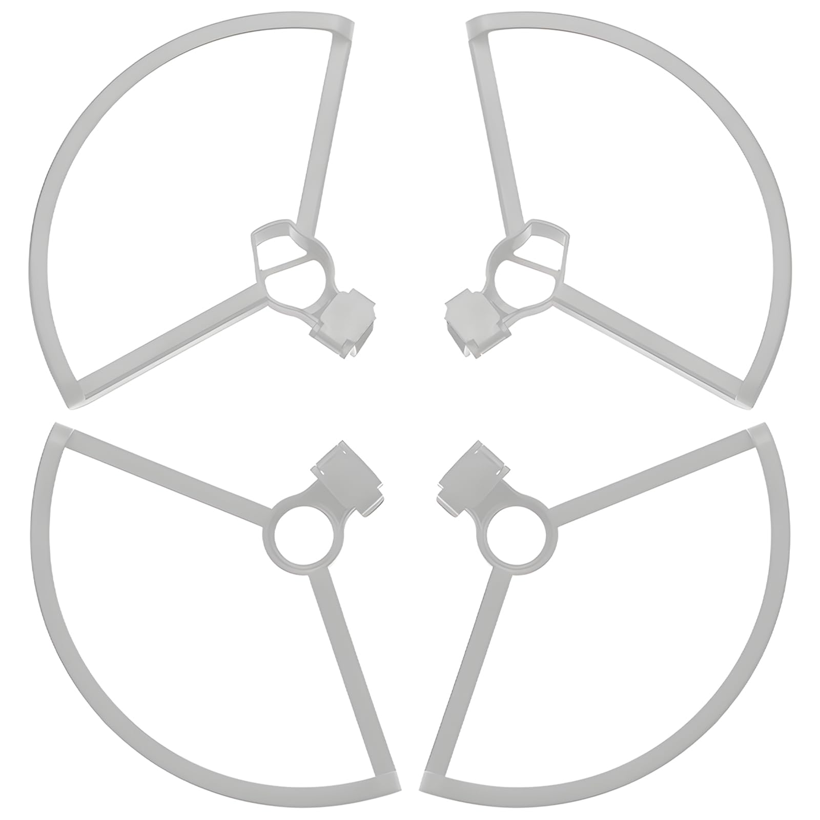 Craznick 4Pcs Mini 4K/2/SE Propeller Guard Propellers Guards Protector Quick Release Blade Protectors Props Guards for DJI Mini 4K 2 SE Drone Accessories