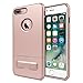 Seidio Surface Case with Kickstand for Apple iPhone 7 Plus and iPhone 8 Plus (Rose Gold)