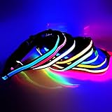 OuterStar Rechargeable LED Reflective Belt High Visibility Safty Gear for Outdoor Sports Running Walking Cycling Motorcycle Riding and Jogging