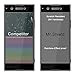 [2-Pack]-Mr.Shield for Sony Xperia XA1 [Tempered Glass] [Full Cover] [Black] Screen Protector with Lifetime Replacement