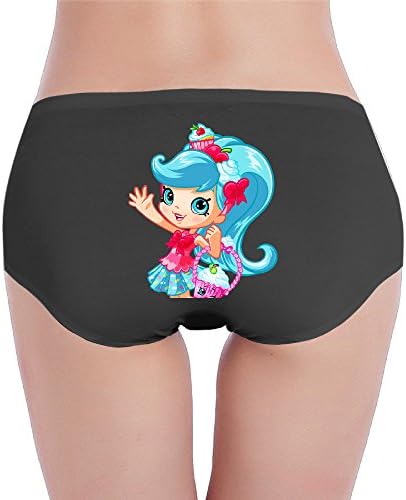 TAYC 104307M R02S02 Mooseworld Website-Homepage-Scroller-Sept Shopkins-Dolls Doll01 Ladies Low Waist Underwear Black XL