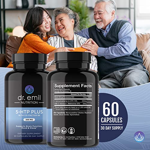 DR EMIL NUTRITION 200 MG 5HTP Plus with SAMe to Maintain Normal