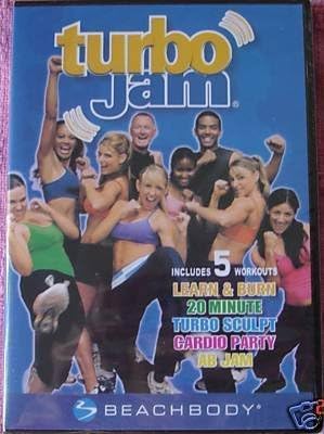 Turbo Jam Beachbody 5 Rockin' Workouts