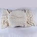 Sunmig Newborn Baby Photo Prop Blanket Rug Background Backdrops Basket Stuffer (White)