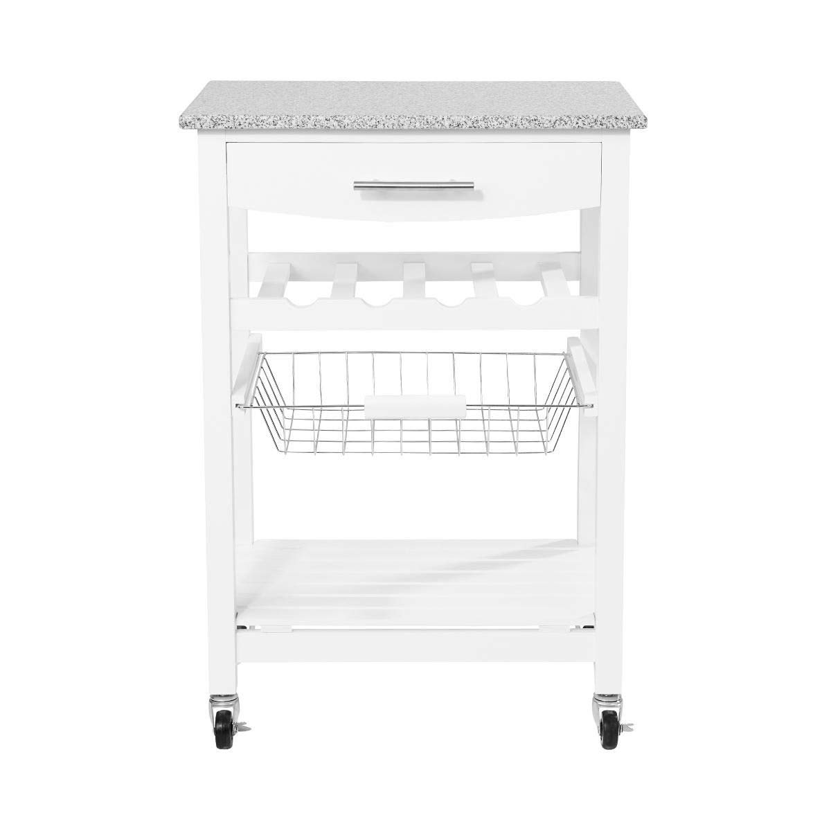 Küchenwagen auf Rollen mit Granitplatte Butlers FLYING BUFFET