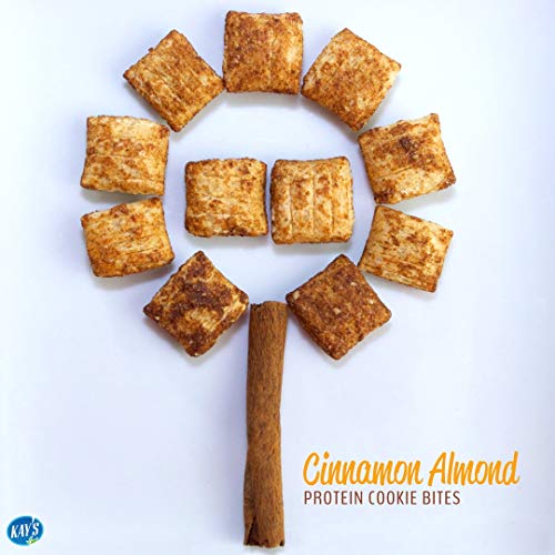 Kay's Naturals Protein Cookie Bites, Cinnamon Almond, GlutenFree, Low