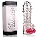 ThreeH Sun Penis Sleeve Reusable Condom Penis Cover Pump&Enlarger Cock Extender Sexual Delayer Adult Sex Toy for Men H-MPSs