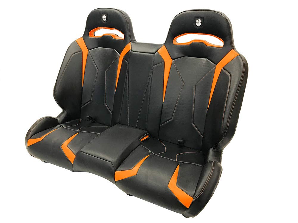 Photo 1 of ** NEW*** Pro Armor LE Suspension Bench UTV Complete Seat Orange 2015-2020 Polaris RZR S4 XP 4 1000 Turbo S