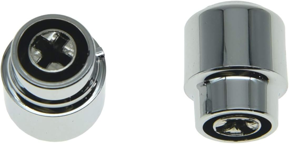KAISH Pack of 2 Plastic Chrome Guitar Barrel Switch Tip 3 Way Pickup Selector Switch Knobs for U.S.or Import Tele/Telecaster - Image 4