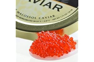 GOURMET FOOD WORLD Tobiko Red - Flying Fish - 17.5 oz plastic container