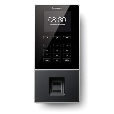 TimeMoto TM-626 - Time clock with fingerprint and RFID reader for up to 200 users - Including employee management software - 125-0586