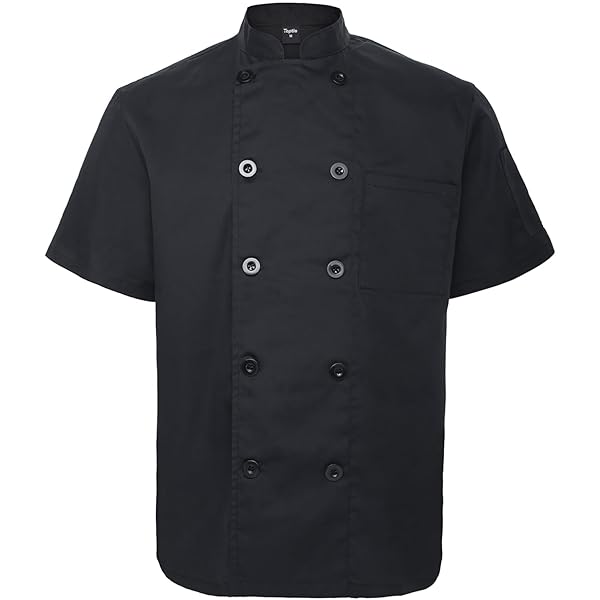 Amazon.com: Unisex Chef Jacket - Shoulder Cool Vent Chef Coat Gold