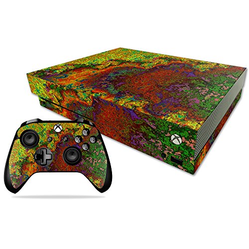 MightySkins Skin Compatible with Microsoft Xbox One X - Rust | Protective, Dura…