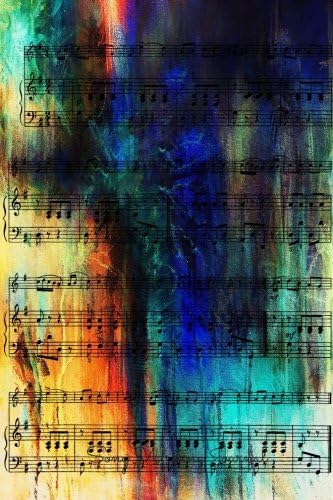 Song Writing Journal: Lined/Ruled Paper And Staff, Manuscript Paper For Notes, Lyrics And Music. For Musicians, Music Lovers, Students, Songwriting. Book Notebook Journal 100 Pages 6x9in
