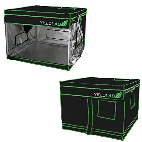 Yield Lab 32" x 32" x 24" Grow Tent with Viewing Window for Indoor