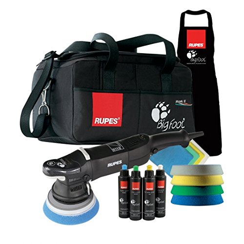 Rupes LHR15 MARK II BIG FOOT RANDOM ORBITAL POLISHER DELUXE KIT