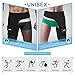 Yosoo Groin Support - Adjustable Neoprene Groin Strain Pain Wrap Compression Recovery Thigh Wrap Provide Pulled Groin Quad Hamstring Hip Injury & Sciatica Support for Men &Women,Black