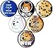 Set of 6 Doge 1" pins/buttons/badges