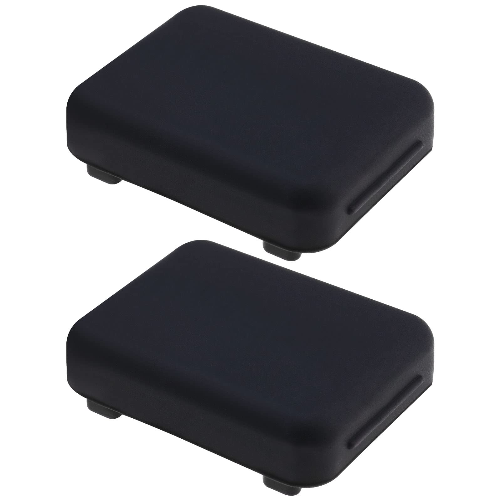 Be In Your Mind 2PCS Silicone Lens Cover Compatible with Insta360 ONE R/RS Camera Lens Dustproof Protective Case Cap Camera Accessories Black