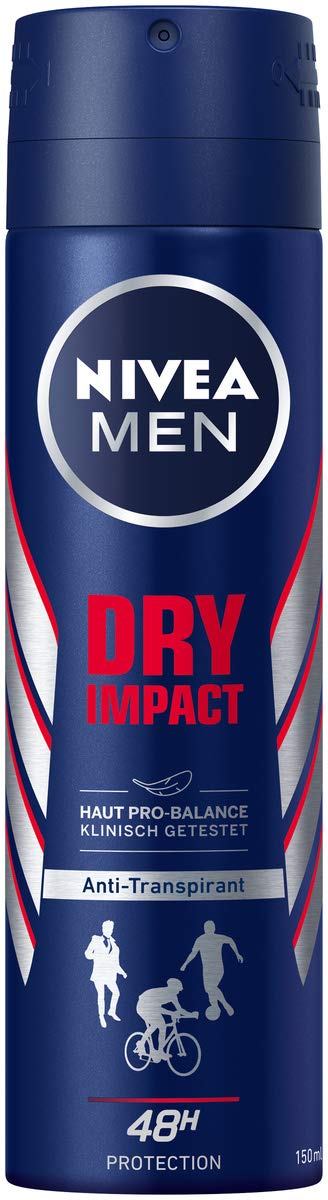 Nivea Dry Impact Deodorant Spray, 150 ml